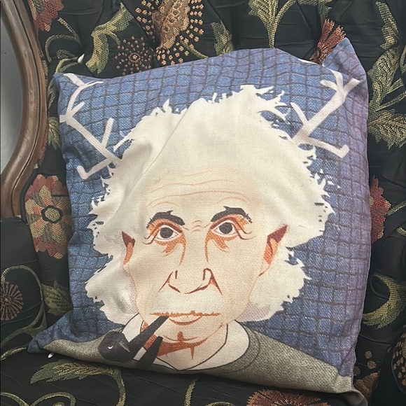 Other - Groovy Spiritual Einstein Throw Pillow